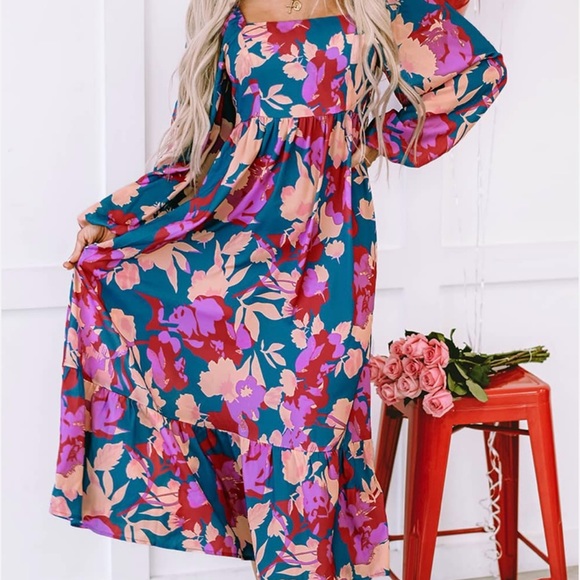 FLORAL DRESS - Picture 6 of 8